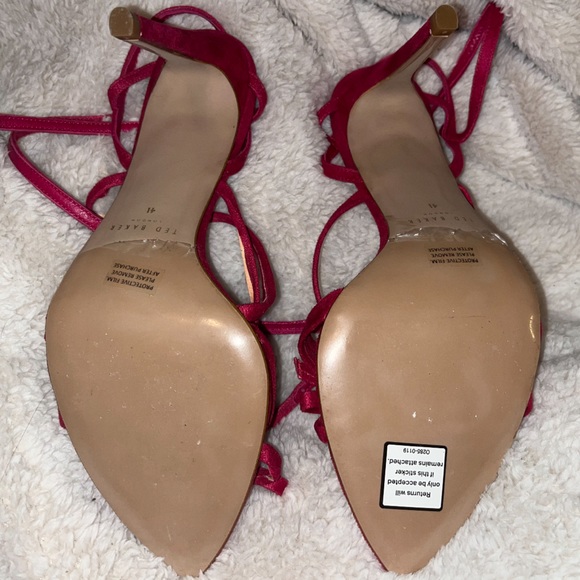 Ted Baker suede sandal heels - Picture 6 of 6